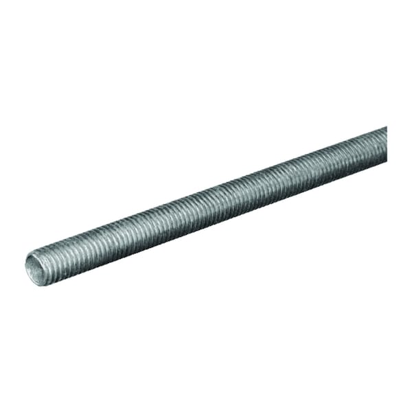 Steelworks SteelWorks 3/4 in. D X 24 in. L Low Carbon Steel Threaded Rod 11037 - main